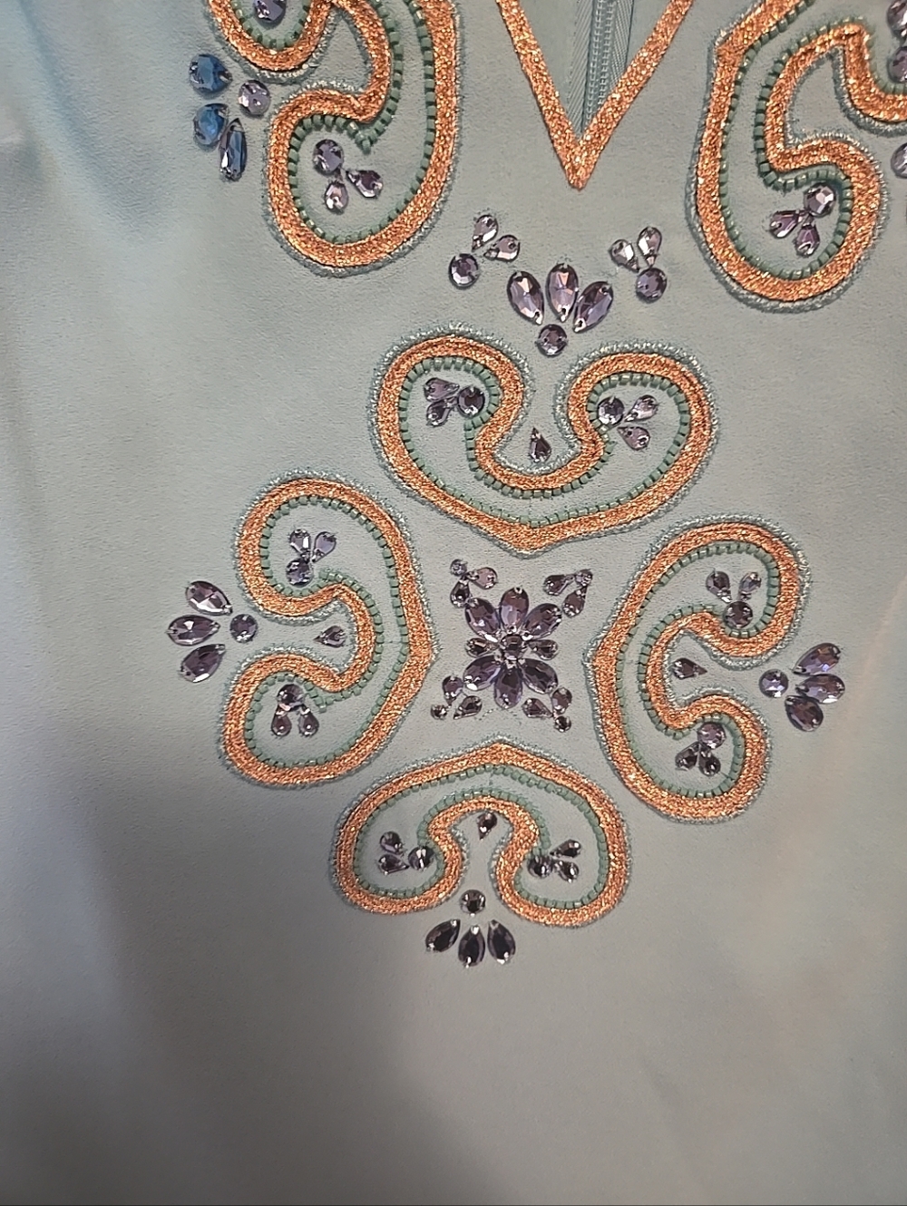 Lilly Pulitzer Penelope Shift Dress Blue Ibiza Embellished 4 - Picture 3 of 7